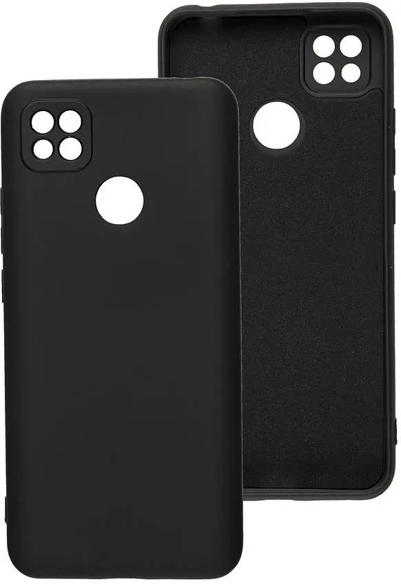 Чохол-накладка Square Full Camera Case для Xiaomi Redmi 9C/10A [Black] [70530] - фото 2