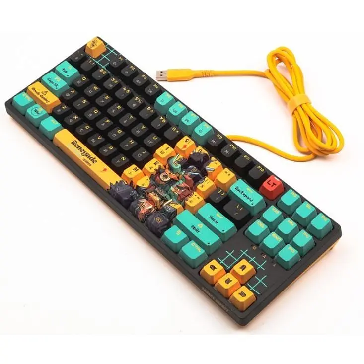 Клавіатура дротова A4Tech Bloody AT87 USB Renegade - фото 4