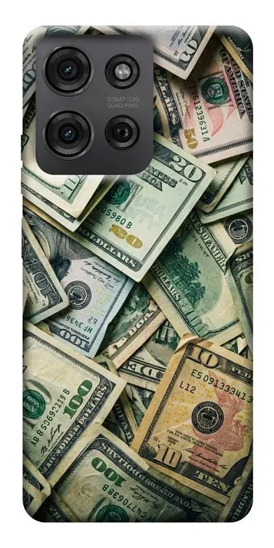 TPU чохол Demsky Dollars для Motorola Moto G75 5G