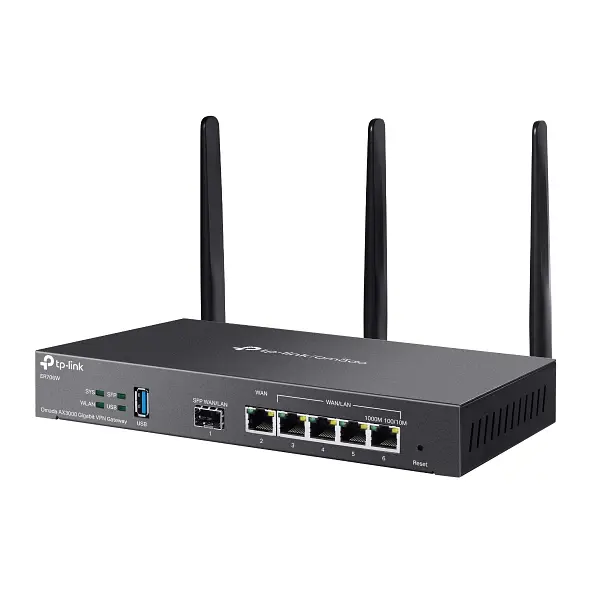 Мультисервісний Маршрутизатор ER706W AX3000 4xGE LAN/WAN, 1xGE WAN, 1xSFP, 1xUSB3.0 TP-Link teh0017273 - фото 4