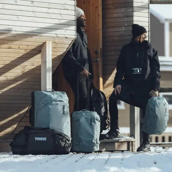 Дорожня сумка Chasm Duffel 40L TDSD-302 Pond Gray Thule sum0027934 - фото 4