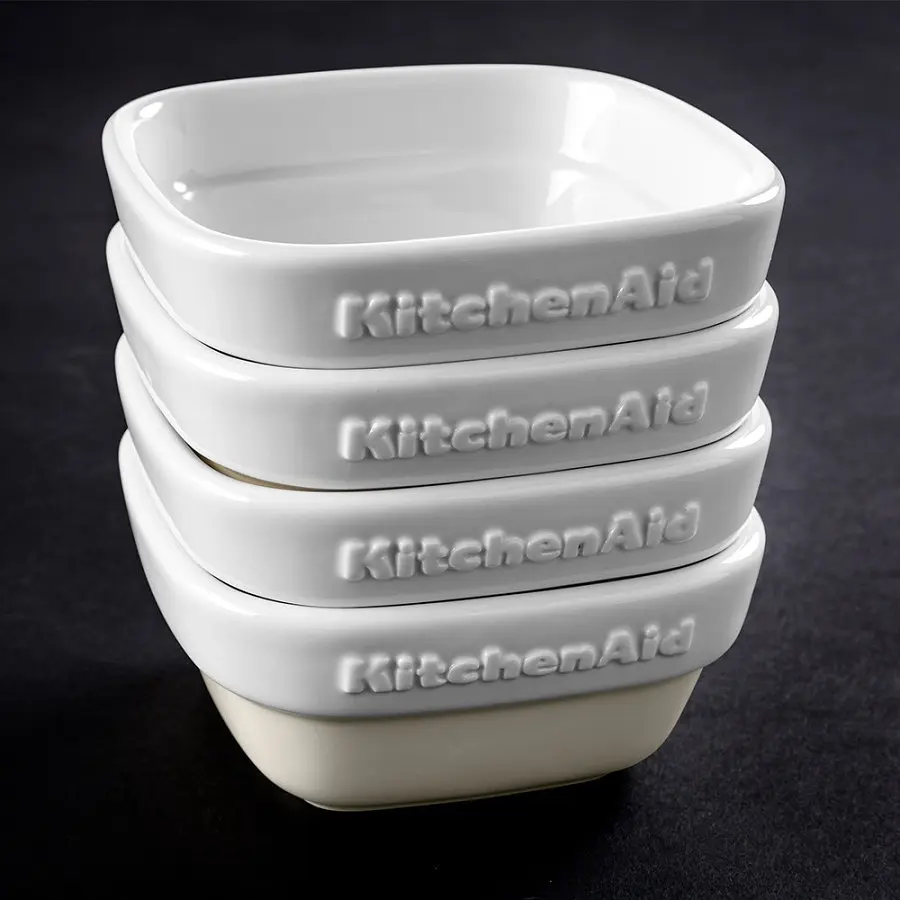 Набор пиал KitchenAid Sweet & Savory фарфор 4 шт. 250 мл (CC000642-001) - фото 2