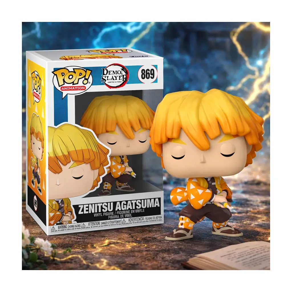 Фігурка Funko Pop серії Вбивця демонів - Зеніцу Аґацума (49012) - фото 3