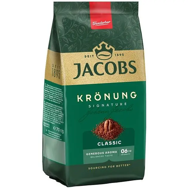 Кофе молотый Jacobs Kronung Classic 70 г - фото 2