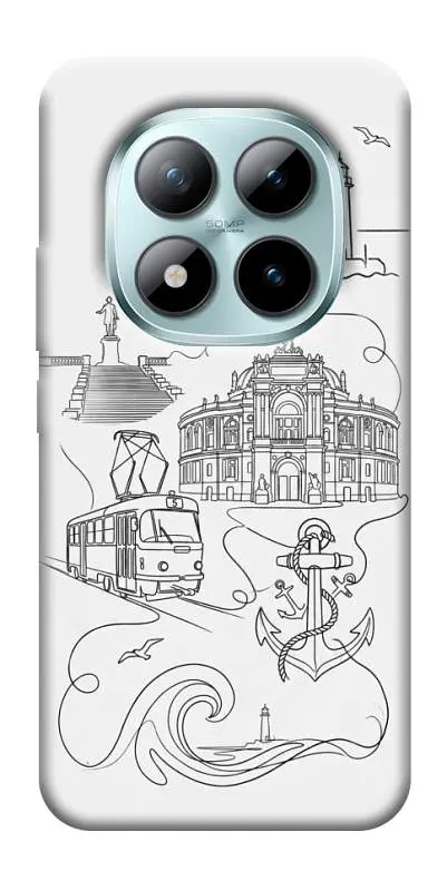 TPU чохол Demsky Odesa spirit для Xiaomi Redmi Note 15 Pro 5G