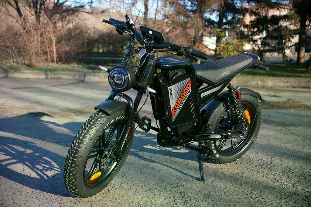 Электрофетбайк Corso Komodo MAX 20" (1200W 60V 21Ah) Черный - фото 7