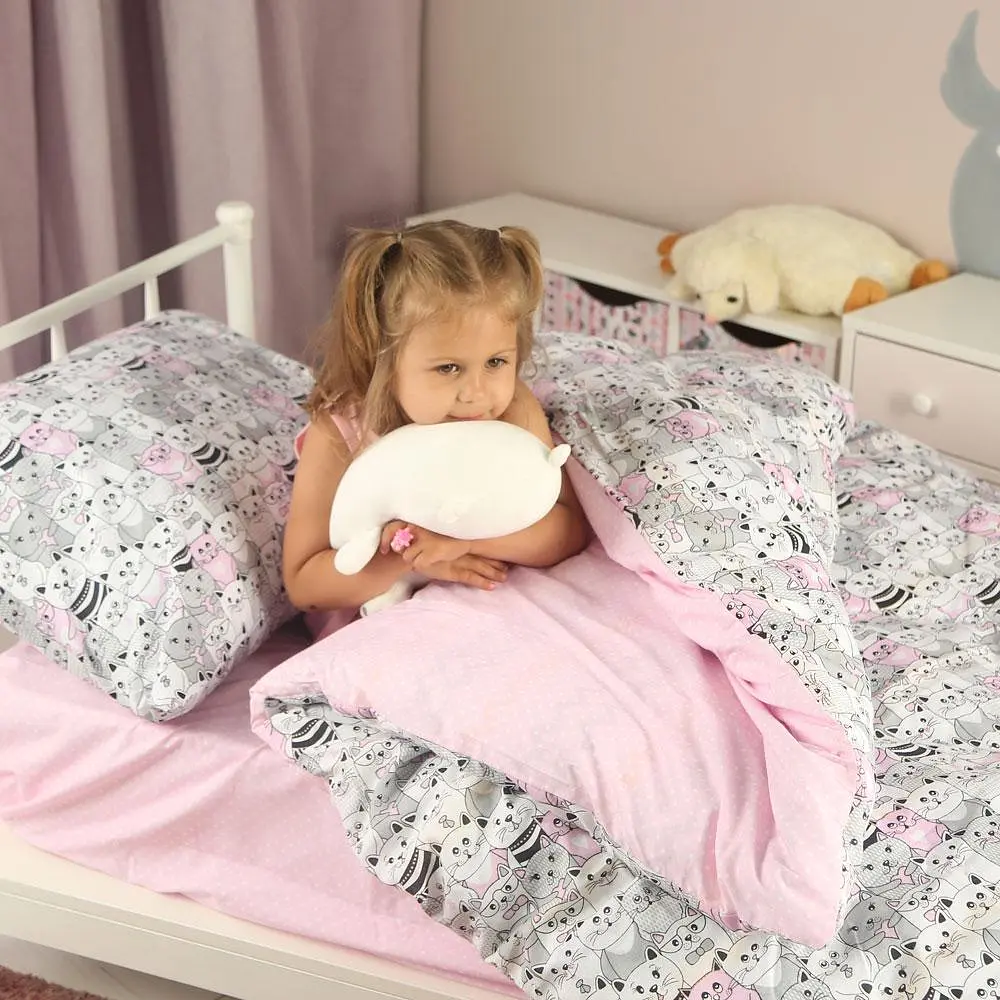 Дитяча постільна білизна в ліжечко ROSE CATS COSAS (4822052049792) - фото 6