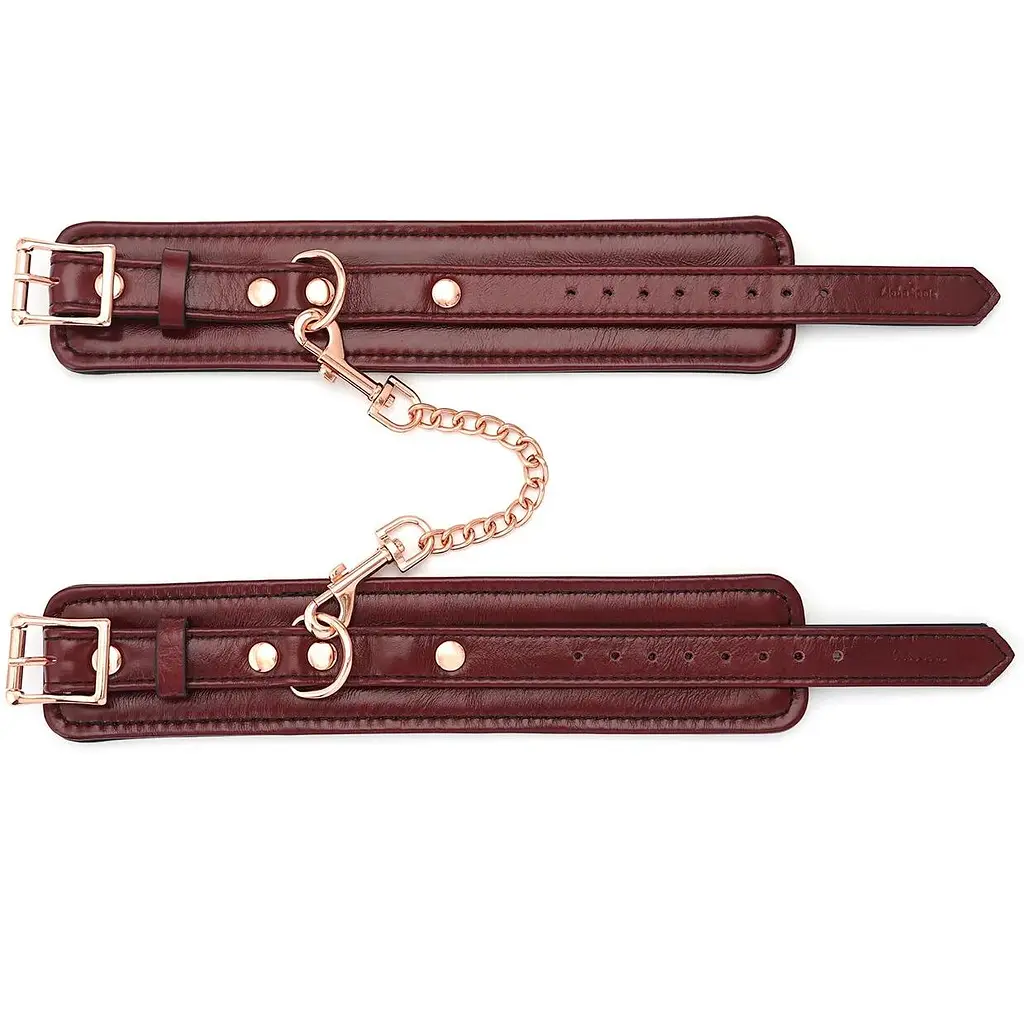 Поножі Liebe Seele Wine Red Anklecuffs - фото 4