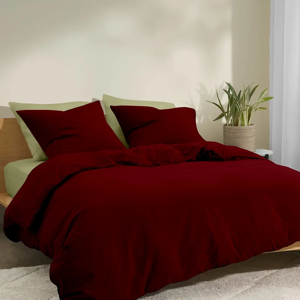 Набір наволочок Cosas Olive 50х70 см оливковий (SetPillow_RanforsOlive_50х70) - фото 3