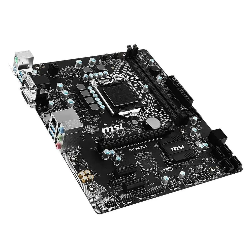 Материнская плата MSI B150M ECO (B150M ECO) (Socket 1151, Intel B150, Micro-ATX) Б/у - фото 3