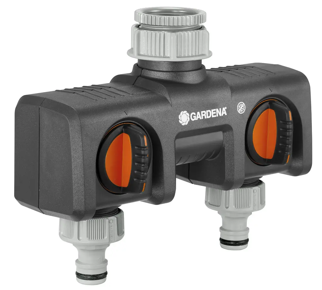 Розподільник Gardena 2-канальний безшумний G 3/4-1 (08193-20)
