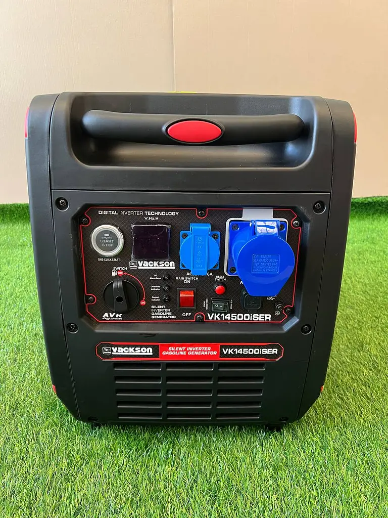 Інверторний бензиновий генератор Vackson VK14500iSER (4.2/4.5 кВт) + Електростатер - фото 4