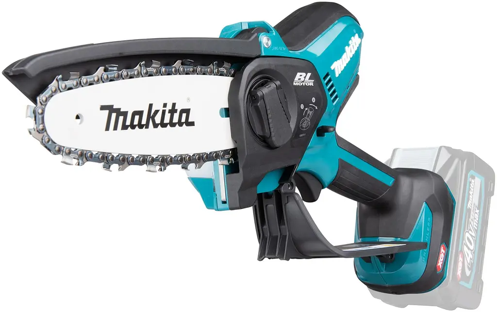 Мініпила ланцюгова акумуляторна Makita UC029G BEO1 (15 см, 8 м/с, 590 Вт, BL, XGT 40 В, комплект) - фото 4