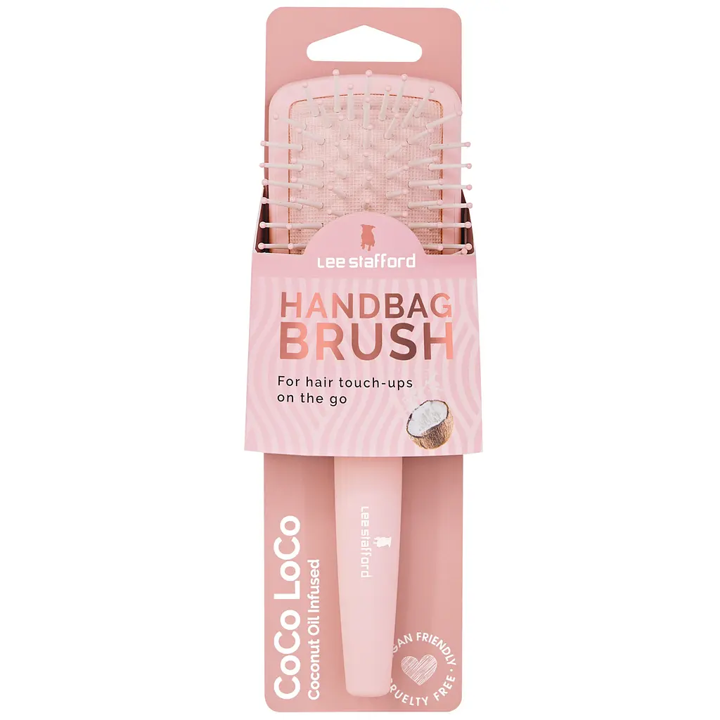 Масажна щітка для волосся Lee Stafford Hanbag Brush Coco Loco - фото 2