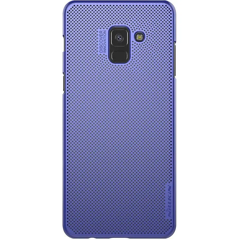 Чехол-накладка Nillkin Air Case Samsung Galaxy A8 Plus (SM-A730) Blue - фото 2