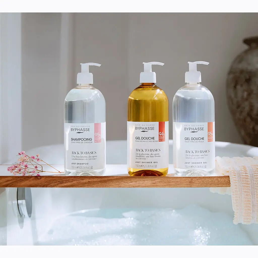 Шампунь Byphasse Back To Basics, для всех типов волос, 750 мл - фото 3