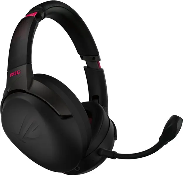 Гарнітура ігрова Asus ROG Strix Go 2.4 Electro Punk WL/3.5 мм/USB Black - фото 3