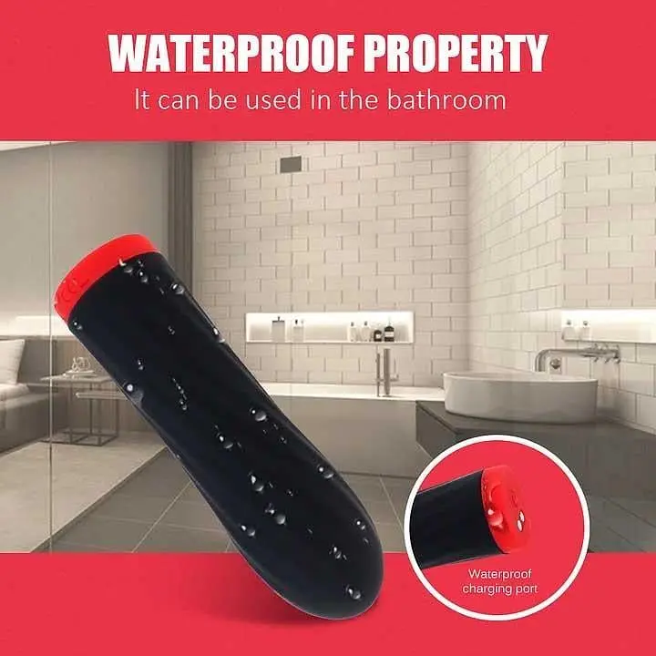 Міні-вібратор «Rechargeable Silicone Touch» 10 режимів вібрації чорний K0984-1 - фото 2