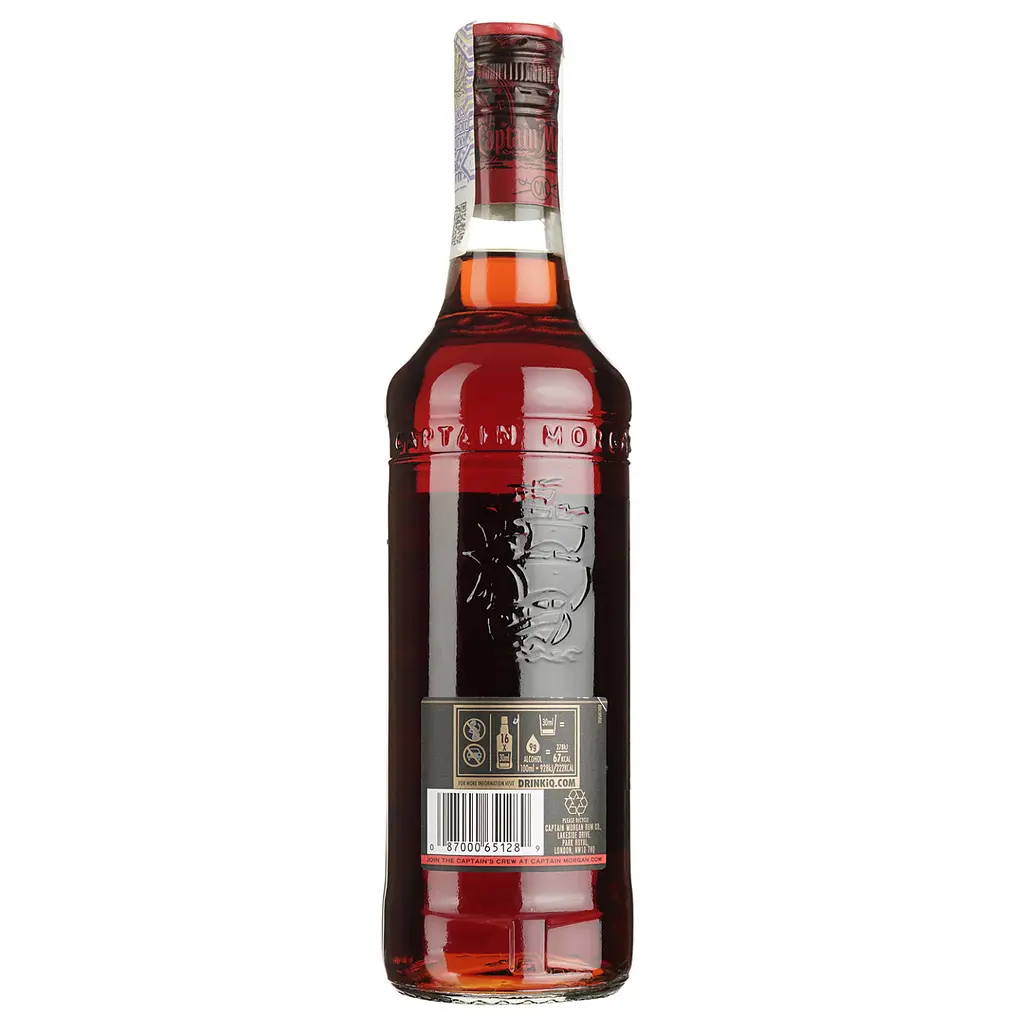 Ром Captain Morgan Dark, 40%, 0,5 л - фото 2
