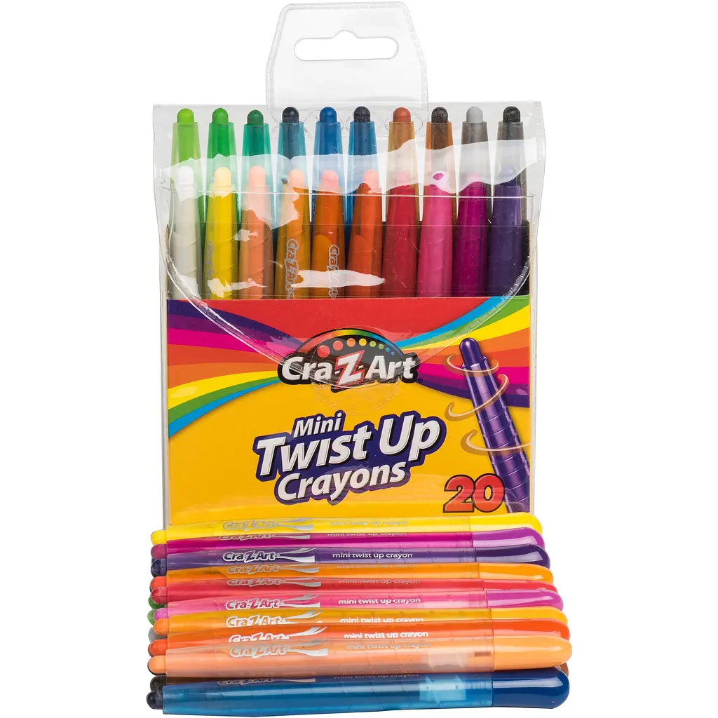 Олівці кольорові Cra-Z-Art Mini Twist Up 20 шт. (10253CRA) - фото 3