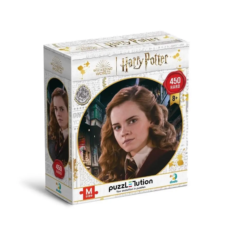 Пазл класичний DoDo Toys Hard-M Harry Potter. Портрет Герміони 450 ел. Білий (IP-177-P-340)