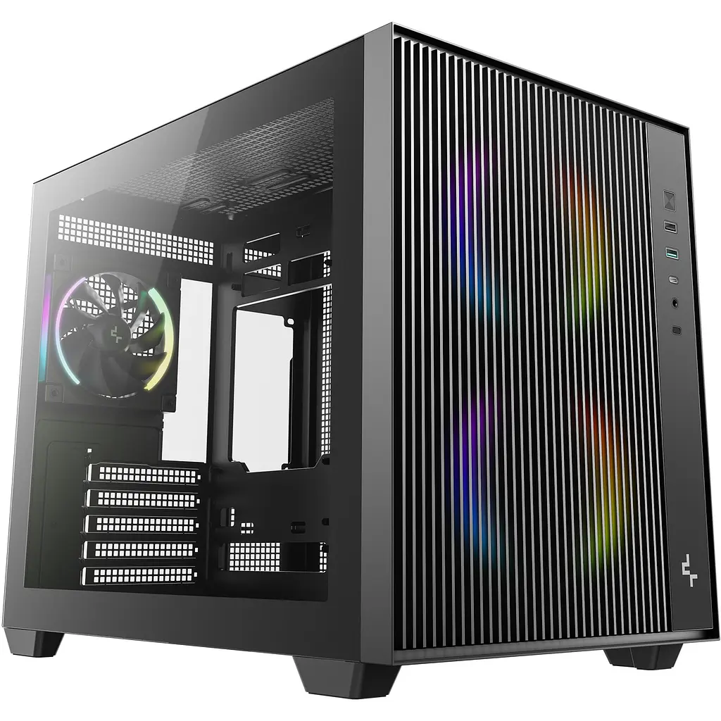 Корпус DeepCool CG330 Mesh 3F Black (R-CG330MESH-BKANM3-G)