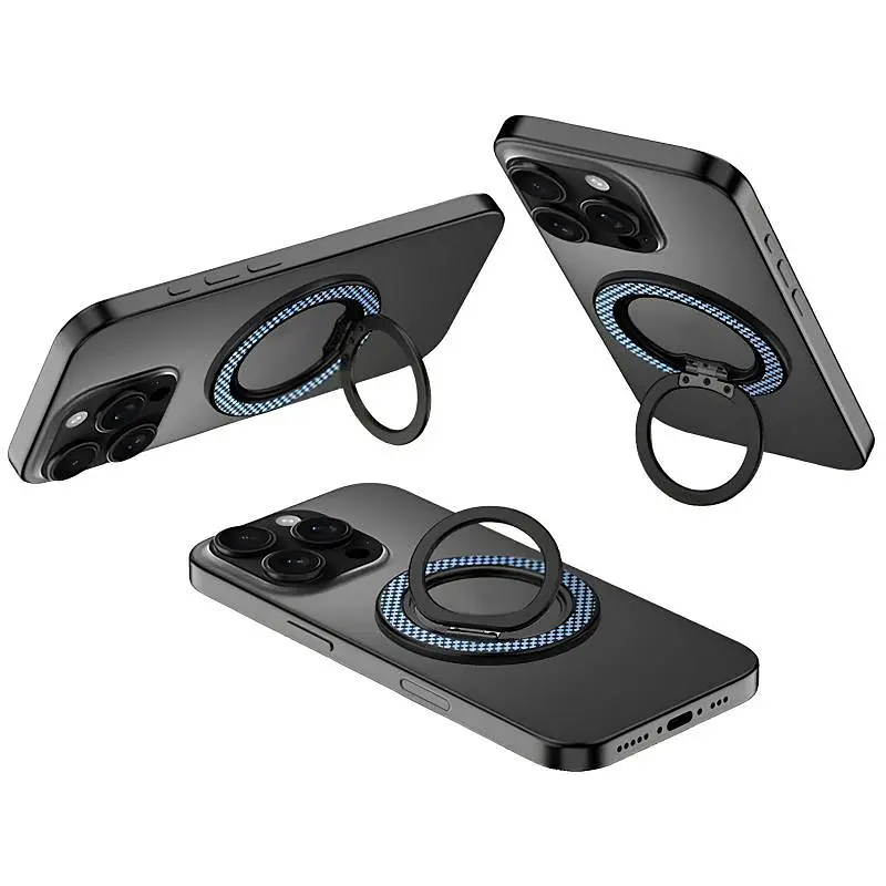 Магнитное кольцо-держатель MagSafe Ring Holder Deep Blue - фото 3