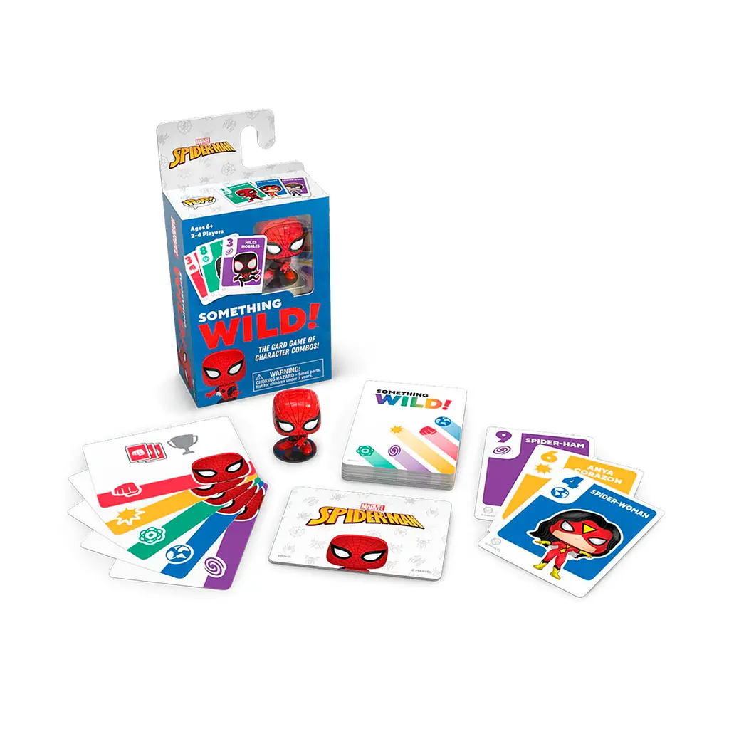 Настільна гра з картками Funko Something Wild Людина-павук, англ. мова (63763) - фото 3
