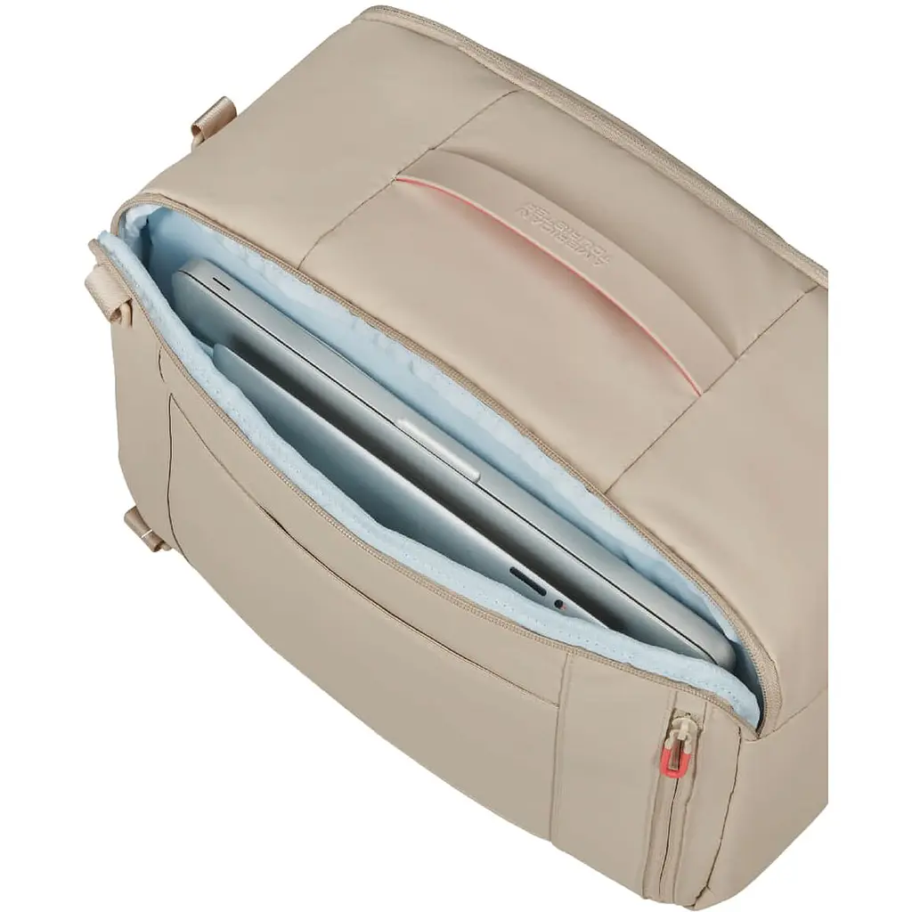 Дорожня Сумка American Tourister PUFFYPOP BEIGE 40x25x20 MJ1*15004 - фото 6