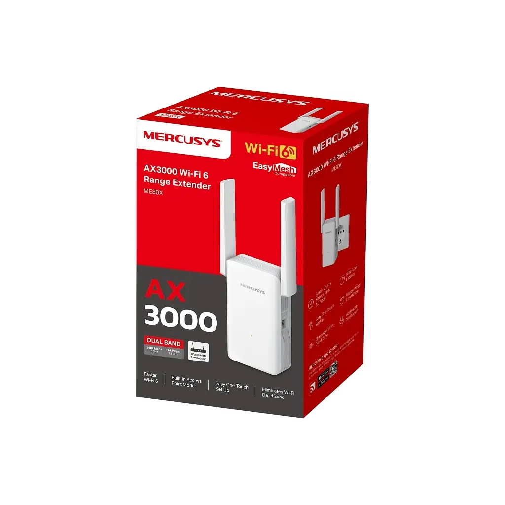 Ретранслятор Mercusys ME80X - фото 9