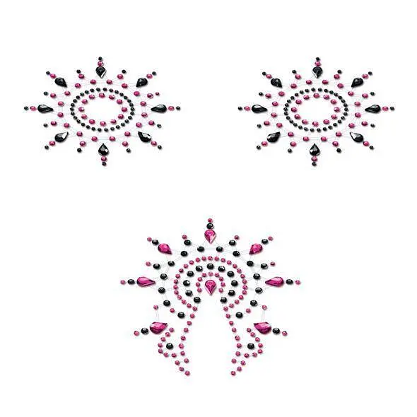 Пестіс з кристалів Petits Joujoux Gloria set of 3 -, One size