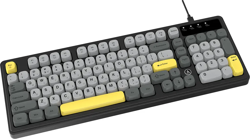 Клавіатура Ajazz AF98 Black USB-C (AF98-BGY) - фото 3