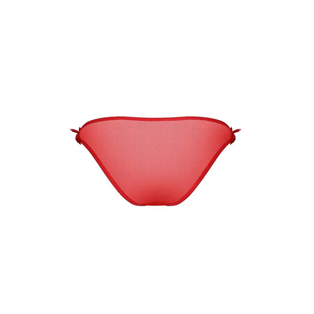 Трусики с завязочками по бокам WARDA THONG red - Passion Exclusive L/XL - фото 6