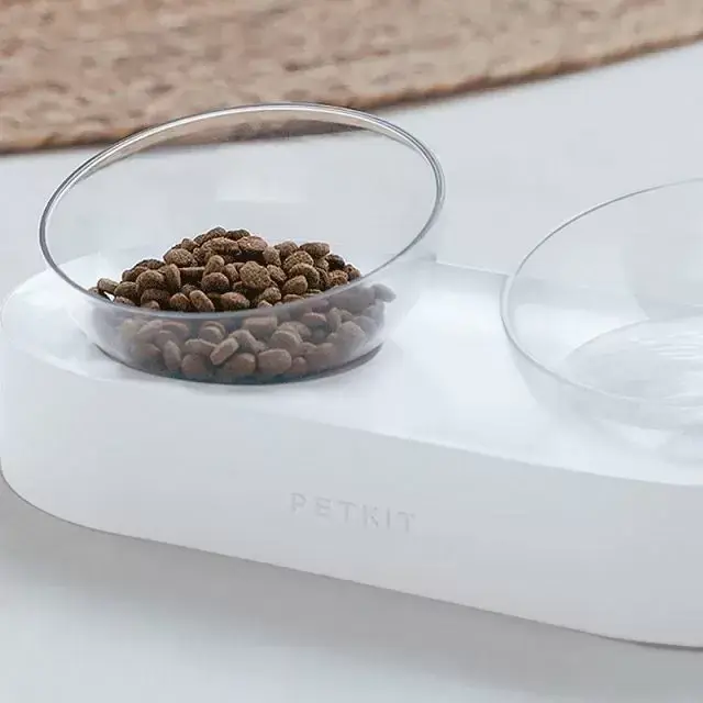 Миска для животных PETKIT 15 Adjustable Double Bowl White - фото 3