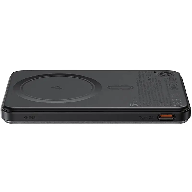 Портативний ЗП Power Bank Acefast M30 PD20W з Бездротовий зарядний пристрій with cable 5000 mAh Black - фото 5