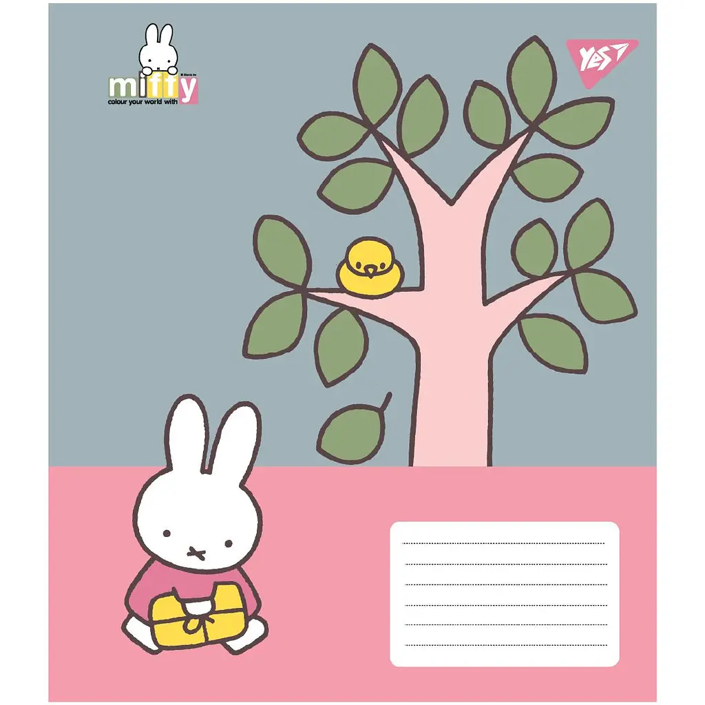 Набор тетрадей Yes Miffy Spring A5 в косую линию 12 листов 25 шт. (767626) - фото 4