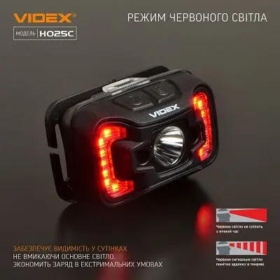 Ліхтар Videx 310Lm 5000K (VLF-H025C) - фото 8