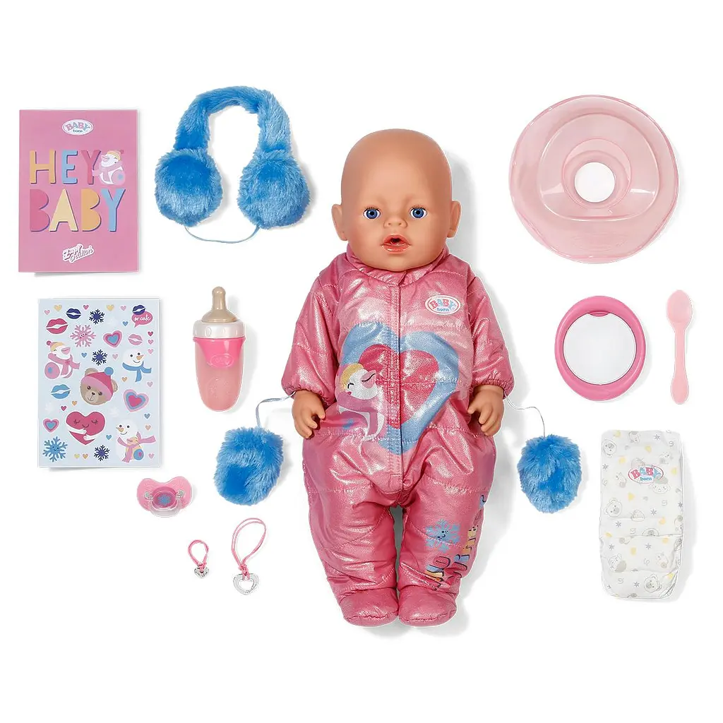 Лялька BABY BORN – ЗИМОВА КРАСУНЯ ЕММА (43 см, з аксес.) BABY born 838907 - фото 4