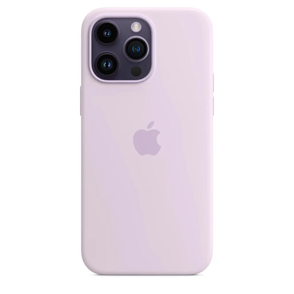 Оригінальний силіконовий чохол Apple Silicone Case with MagSafe для iPhone 14 Pro Max (6.7") Lilac MPTW3ZM/A - фото 9