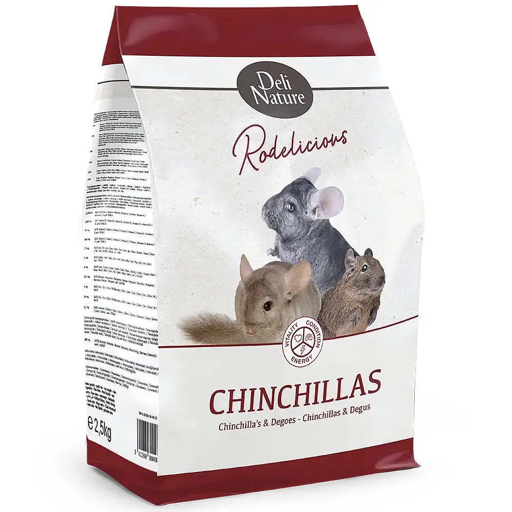 Повнораціонний корм для шиншил Deli Nature Super Premium Robelicious Chinchillas 2,5 кг 29539