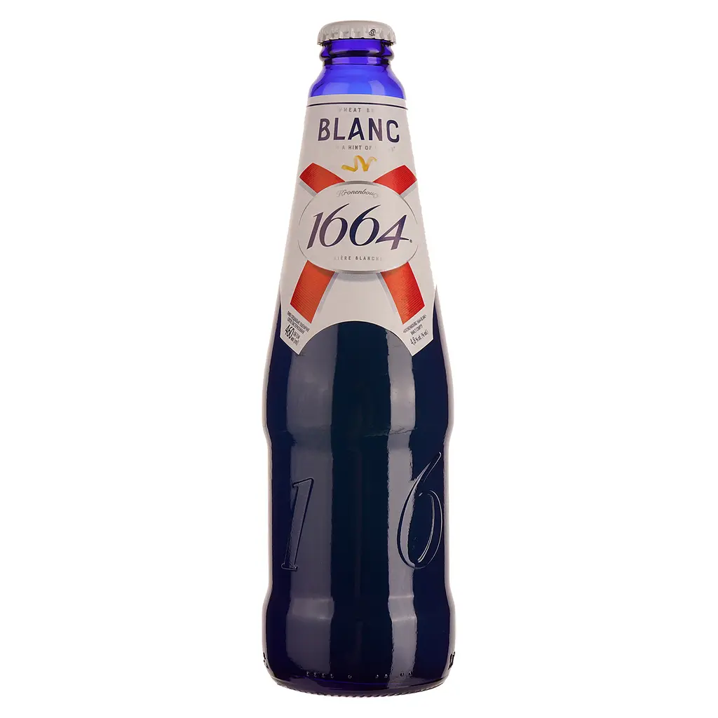 Упаковка пива Kronenbourg 1664 Blanc світле 4.8% 9.2 л (0.46 л х 20 шт.)  - фото 2