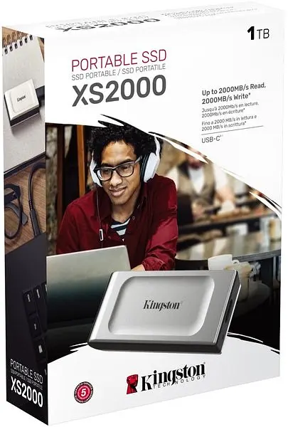 Внешний SSD накопитель Kingston XS2000 1 TB [SXS2000/1000G] [69707] - фото 4