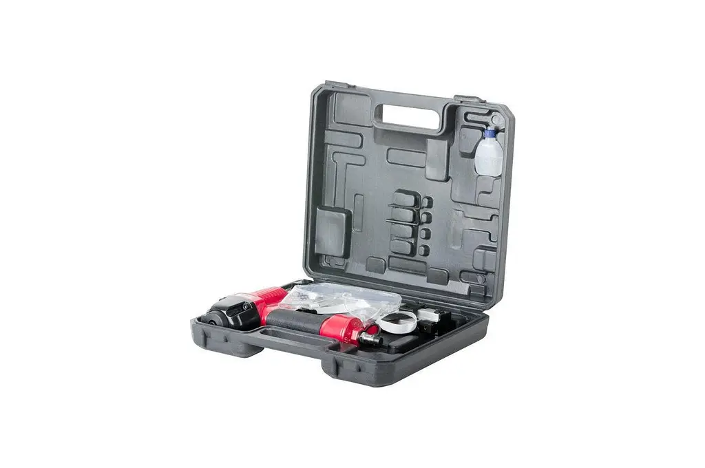 Степлер пневматический Intertool 5.1 х 22 мм скоба гвоздь PT-1612 - фото 4