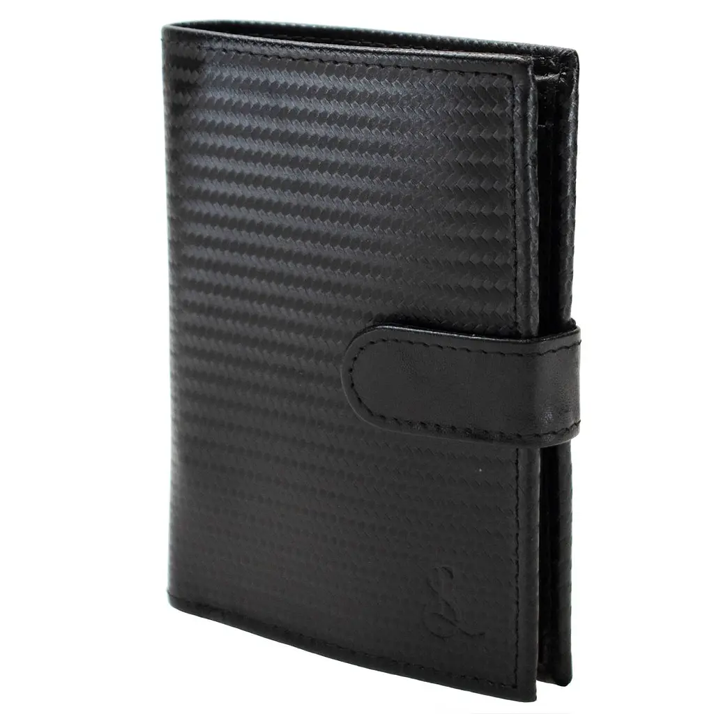 Портмоне чоловіче шкіряне Semi Line RFID Black (P8270-0) - фото 6