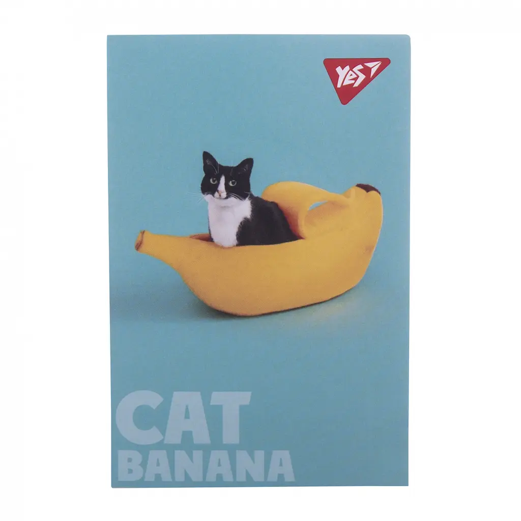 Блокнот Yes Catstyle А7 48 аркушів клітинка 1 шт. в асортименті (152099) - фото 4