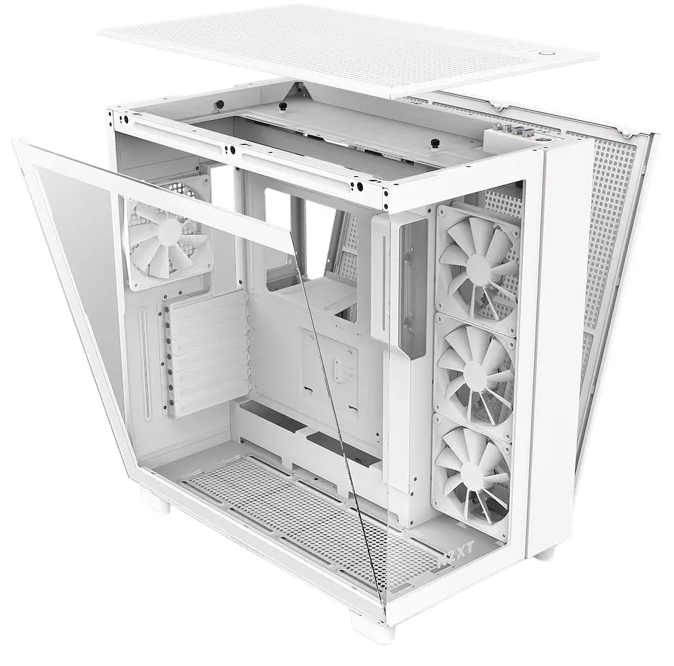 Корпус NZXT H9 Flow White (CM-H91FW-01) без БЖ - фото 5