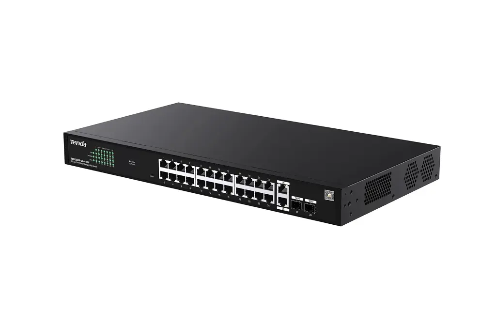 Комутатор Tenda TEG2228P-24-410W - фото 2