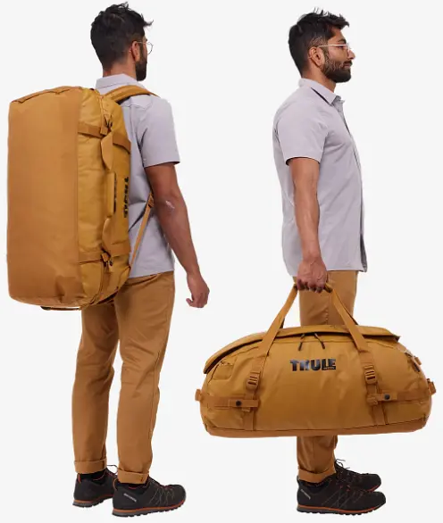 Дорожня сумка Chasm Duffel 70L TDSD-303 Golden Brown Thule sum0027939 - фото 3