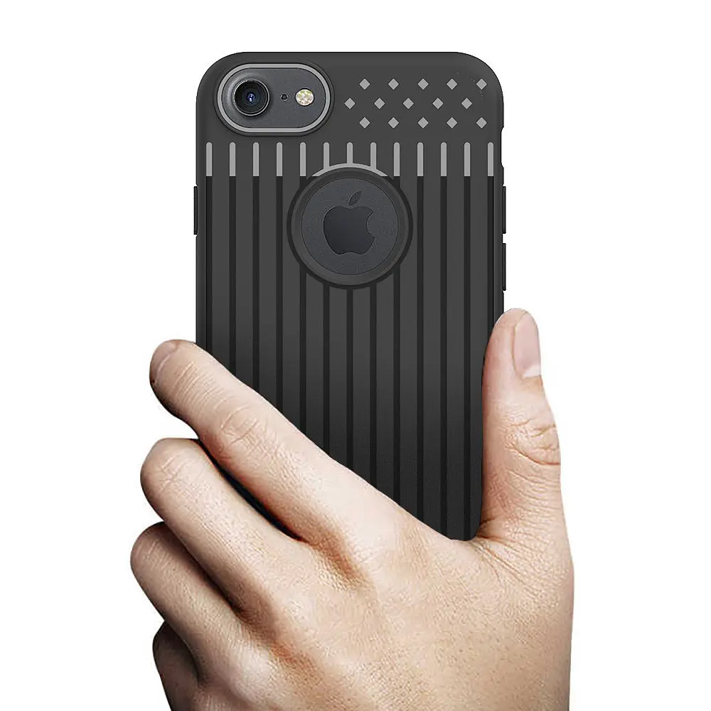 Чехол накладка Primo Shell TPU для Apple iPhone 7 / iPhone 8 / SE 2020 / SE 2022 Black - фото 3