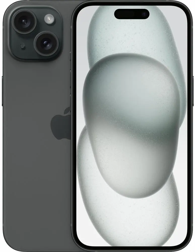 Смартфон Apple iPhone 15 256GB Black (MTP63) - фото 7